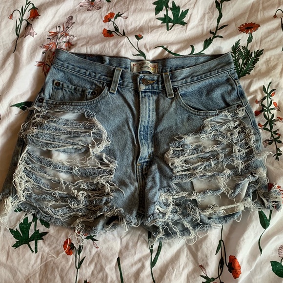 Levi's Pants - Destroyed Levi’s Shorts